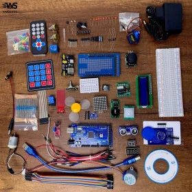 Super Kit Arduino Mega 2560 140en1 avec Tutoriel – Démarrez Facilement Vos Projets Électroniques