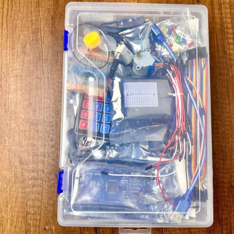 Super Kit Arduino Mega 2560 140en1 avec Tutoriel – Démarrez Facilement Vos Projets Électroniques