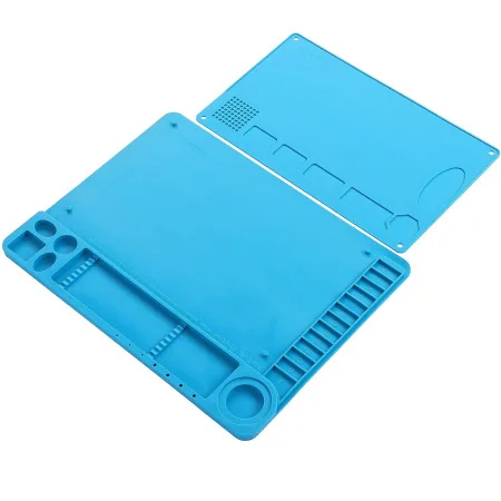 Tapis De Réparation En Silicone Résistant à La Chaleur S120 - Pour Soudure, Maintenance électronique, PCB