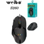 Souris Gamer WEIBO RGB S260 8-button Microprograming