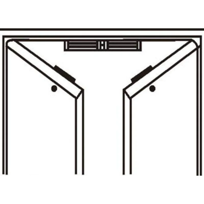 Serrure ventouse magnetique Double door 280KG Sans Support