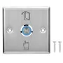 Bouton de Sortie Métallique MT-INT01 / MT-INT03 – Interrupteur Poussoir pour Contrôle d’Accès