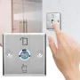 Bouton de Sortie Métallique MT-INT01 / MT-INT03 – Interrupteur Poussoir pour Contrôle d’Accès
