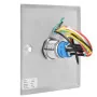 Bouton de Sortie Métallique MT-INT01 / MT-INT03 – Interrupteur Poussoir pour Contrôle d’Accès