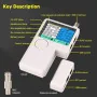 Testeur Professionnel 4 en 1 pour Câble Réseau RJ45/RJ11/USB/Coaxial BNC – Compatible LAN Cat5/Cat6 MT-TC310