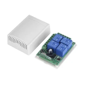 Module RF 433MHz 12v 4 Relais MT-CA40