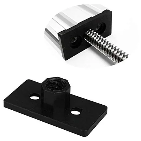 NUT PLATE FOR 8MM METRIC ACME LEAD SCREW
