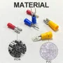 Coffret cosse à Sertir pour câble électrique 6 types 102 pcs