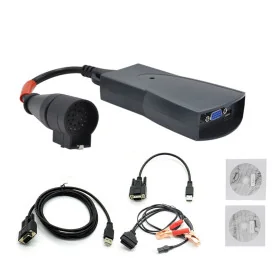 Full Cihps Lexia-3 DiagBox V48 PP2000 V25 Without Clip Cable add VXDIAG VDI-2410-02