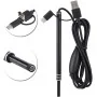 Garsent Endoscope Oreille 3-en-1 – Caméra HD Mini USB Étanche avec 6 LED pour Android, iOS et PC