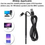 Garsent Endoscope Oreille 3-en-1 – Caméra HD Mini USB Étanche avec 6 LED pour Android, iOS et PC