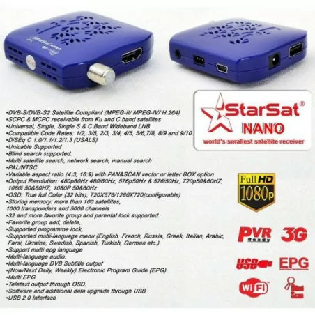 starsat nano extreme 5