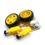 2 WD Smart Car Chassis (2 Wheels + 2 TT Motors) S-6003