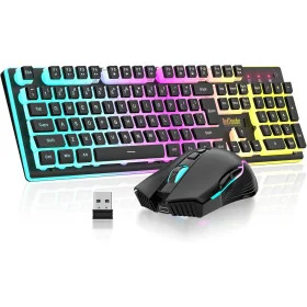Combo Clavier Souris Rechargeable REDTHUNDER K10 - Sans Fil