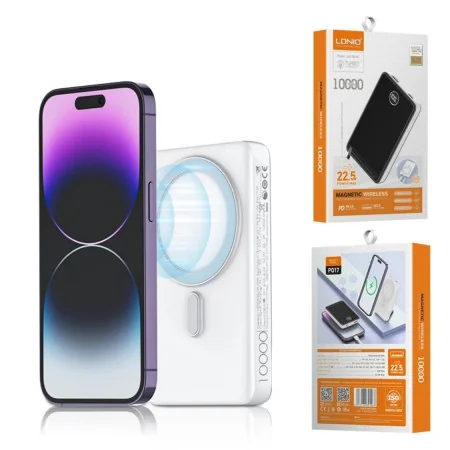Biwat-pour Magsafe Power Bank, Chargeur Portable Magnétique