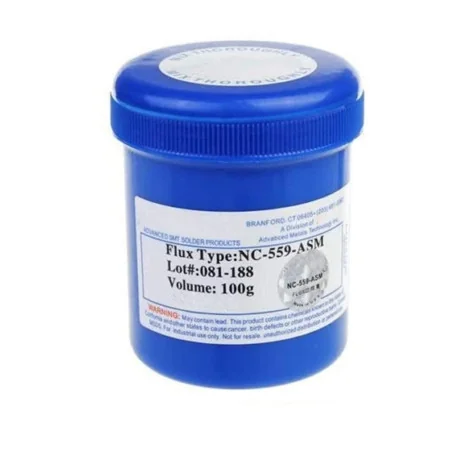 Pate a souder HV-559-ASM 100g + outil metal – Flux no clean SMT BGA