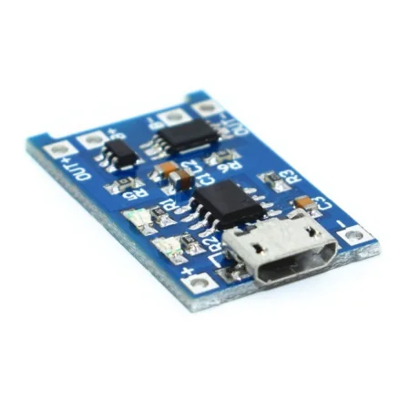 MICRO USB 5V 1A 18650 TP4056 Lithium Battery Charger Module Charging Board With protection Dual Functions
