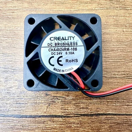 Fan cooler 4010 24v sin conector Creality Original TURBINA FAN COOLER VENTILADOR COD 4004110076
