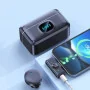 Microphone Cravate Sans Fil SX21 2.4G Double Microphone Rond pour Android, iOS et Caméra – Lavalier Pro