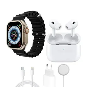 Montre Connectée X9 avec Écouteurs Intégrés – Design Unique, Bluetooth, Sport & Santé