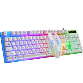 Combo Clavier et Souris Filaire Gaming MILANG Ultimate Warrior T6 – Rétroéclairage LED, Performance Élevée