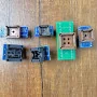 UNIVERSAL PROGRAMMER RT809H + 6 ADAPTERS Socket (PLCC20, PLCC28, PLCC32, PLCC44, SOP8(150mil), SOP8(200-209mil))