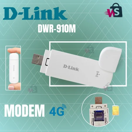 D-Link DWR-910M – Wingle 4G LTE/HSPA+ USB avec WiFi Portable Haute Vitesse, Plug & Play