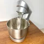 Pétrin BOMANN KM 6170 CB – Bol Inox 6L, 1500W, 8 Vitesses, Double Crochet Silver/Black
