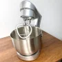 Pétrin BOMANN KM 6170 CB – Bol Inox 6L, 1500W, 8 Vitesses, Double Crochet Silver/Black