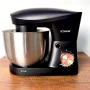 Pétrin BOMANN KM 6170 CB – Bol Inox 6L, 1500W, 8 Vitesses, Double Crochet Silver/Black
