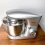 Pétrin BOMANN KM 6170 CB – Bol Inox 6L, 1500W, 8 Vitesses, Double Crochet Silver/Black
