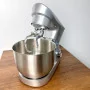 Pétrin BOMANN KM 6170 CB – Bol Inox 6L, 1500W, 8 Vitesses, Double Crochet Silver/Black