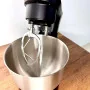 Pétrin BOMANN KM 6170 CB – Bol Inox 6L, 1500W, 8 Vitesses, Double Crochet Silver/Black