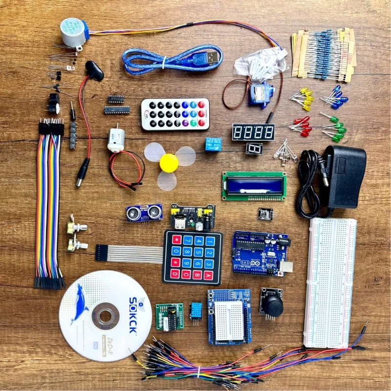 SUPER UNO R3 ATMEGA STARTER KIT 1020