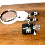 Loupe LED 3ème Main MG16129AC1 - Station de Soudure avec Pinces Crocodiles et Support de Fer à Souder