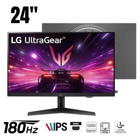 Ecran Gaming LG UltraGear 24” Full HD IPS 180Hz 1ms (GtG) HDR10