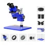 Microscope Stéréo Trinoculaire Mechanic MOS300-B11 – HD, Rotation 360°, Microscopie de Précision