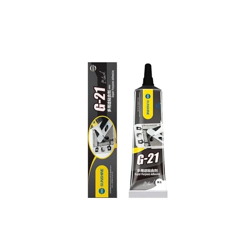 Colle SUNSHINE G-21 Noire 50ML – Adhésif Puissant pour Réparation de Téléphones Mobiles