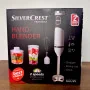 Bras Mixeur SilverCrest 3 en 1 600W – Puissant et Polyvalent (HB5005KH-GS)