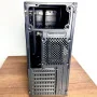Boitier PC CANAR –Design Élégant avec Ports USB et Audio en Façade, LED Bleue
