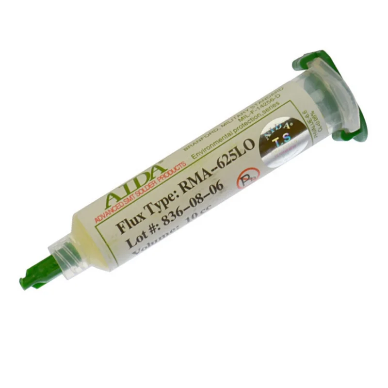 Pate a flux AIDA RMA-625LO – Sans nettoyage, seringue 10g