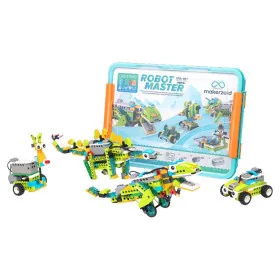 Robot Makerzoid Master 200 en 1 Kit Éducatif Programmable STEM pour Enfants