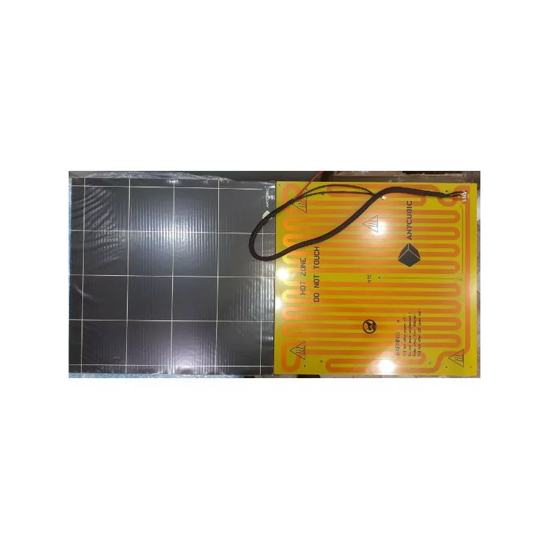 HOTBED + GLASS (420 x 420mm) Orange