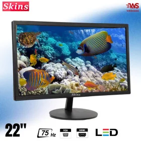 Ecran SKINS 22" HDMI-VGA 75Hz