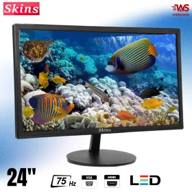 Ecran SKINS 24" HDMI-VGA 75Hz