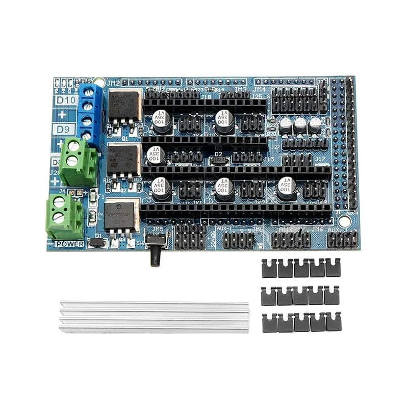 Upgrade Ramps 1.5/1.6 base 4-layer 3D printer control panel