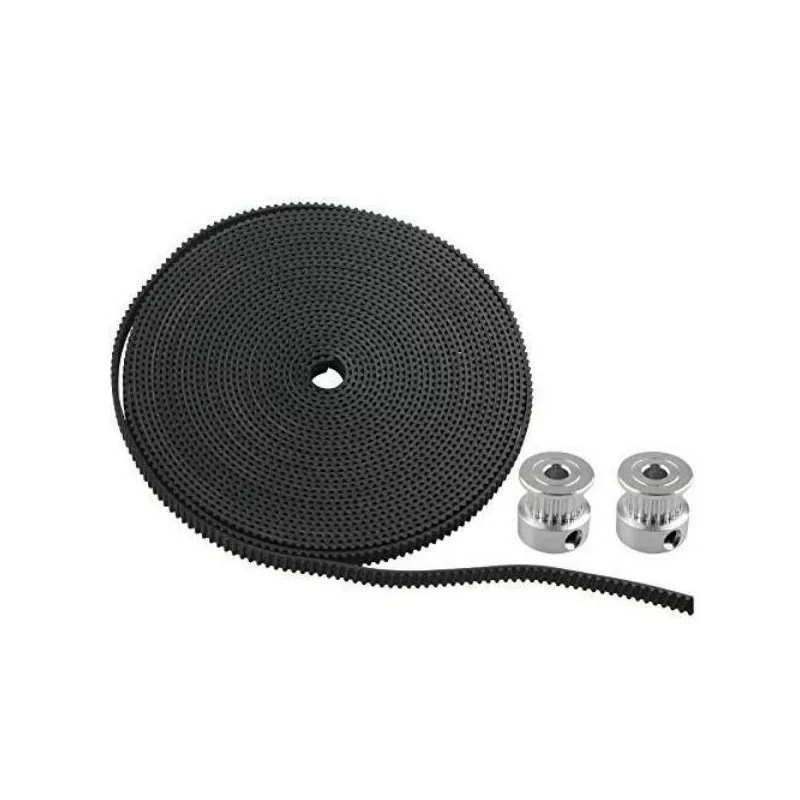 High quality spares 2GT-10mm.Rubber opening synchronous belt
