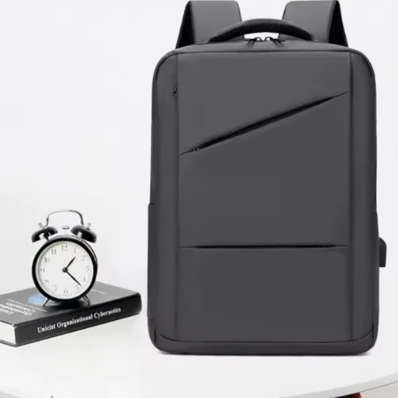 Sac a Dos BP-PM3 Noir / Gris Moderne, Résistant et Polyvalent