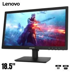 Ecran Lenovo18.5" D19-10 HD LED 1366×768 5 ms HDMI/VGA