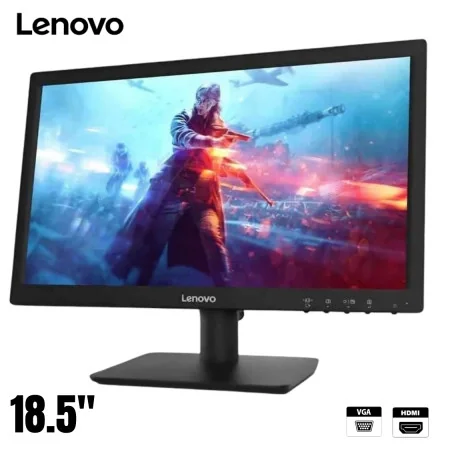 Ecran Lenovo18.5" D19-10 HD LED 1366×768 5 ms HDMI/VGA